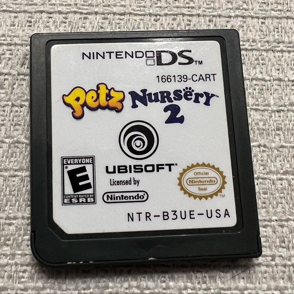 Nintendo DS Petz Nursery 2 game